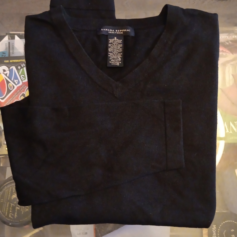Luxe V-neck by Banana Republic